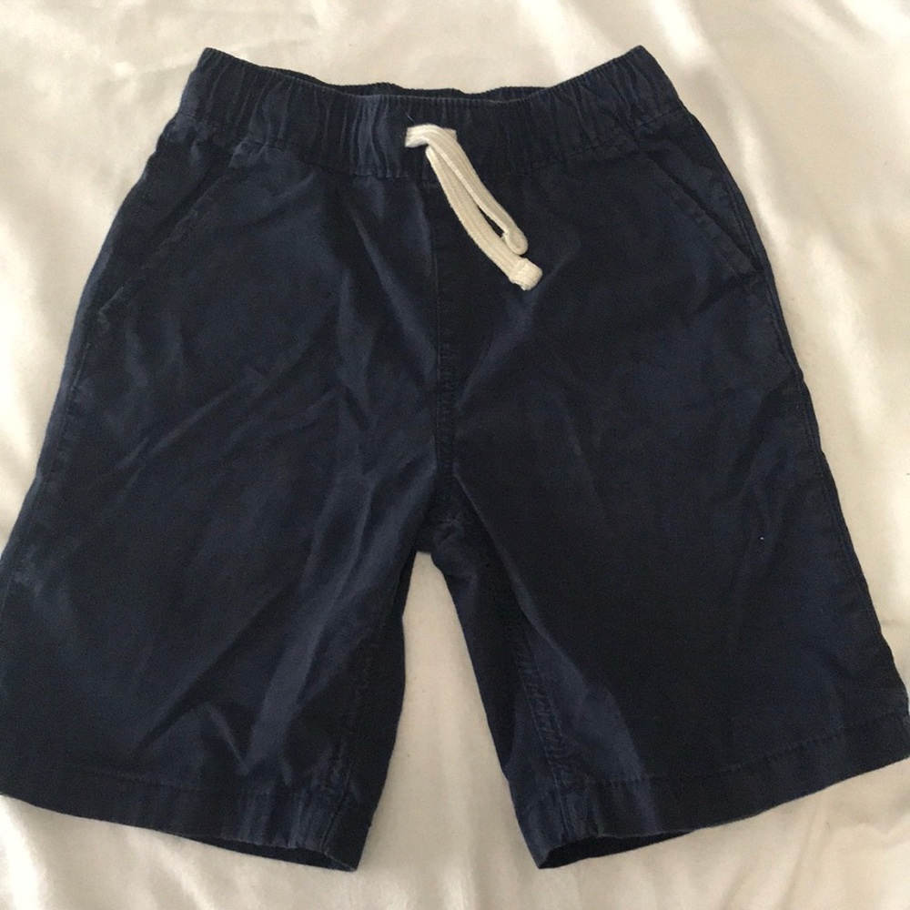 Boys navy blue cargo shorts